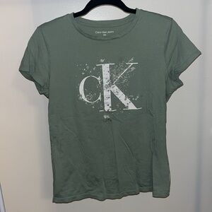 Calvin Klein Mint Green Logo T-Shirt